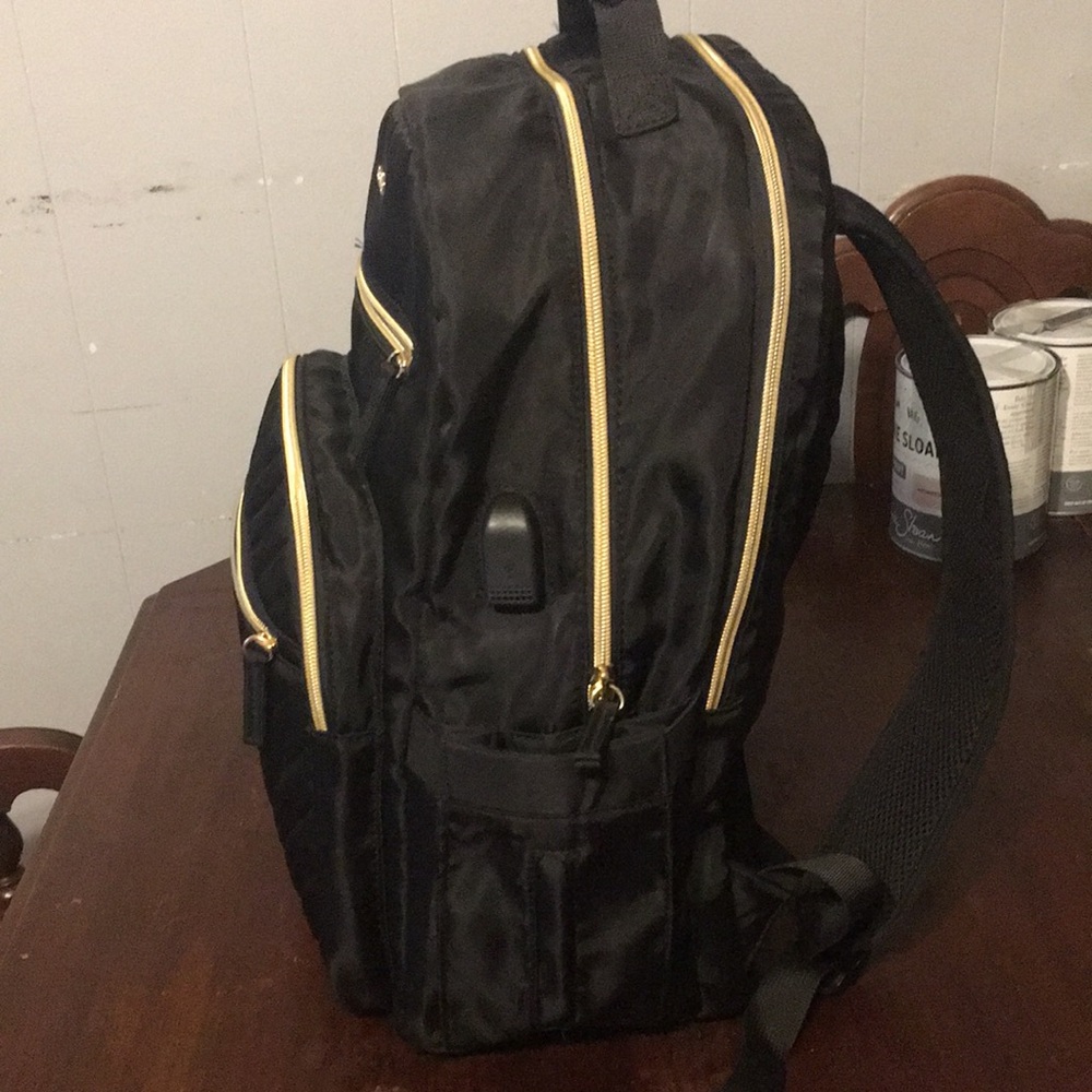 Bostanten black And Gold Backpack - Picture 5 of 15